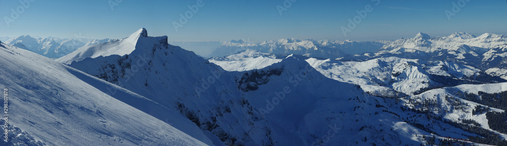 Naklejka premium Mountain Panorama