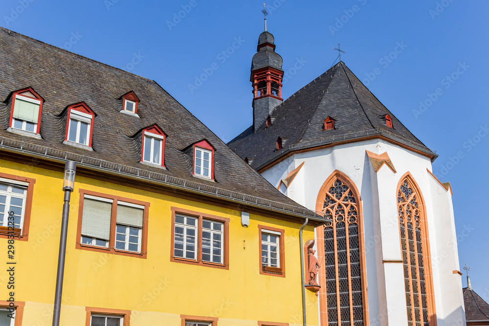 Fototapeta premium Windows of the Carmelite church in Boppard, Germany