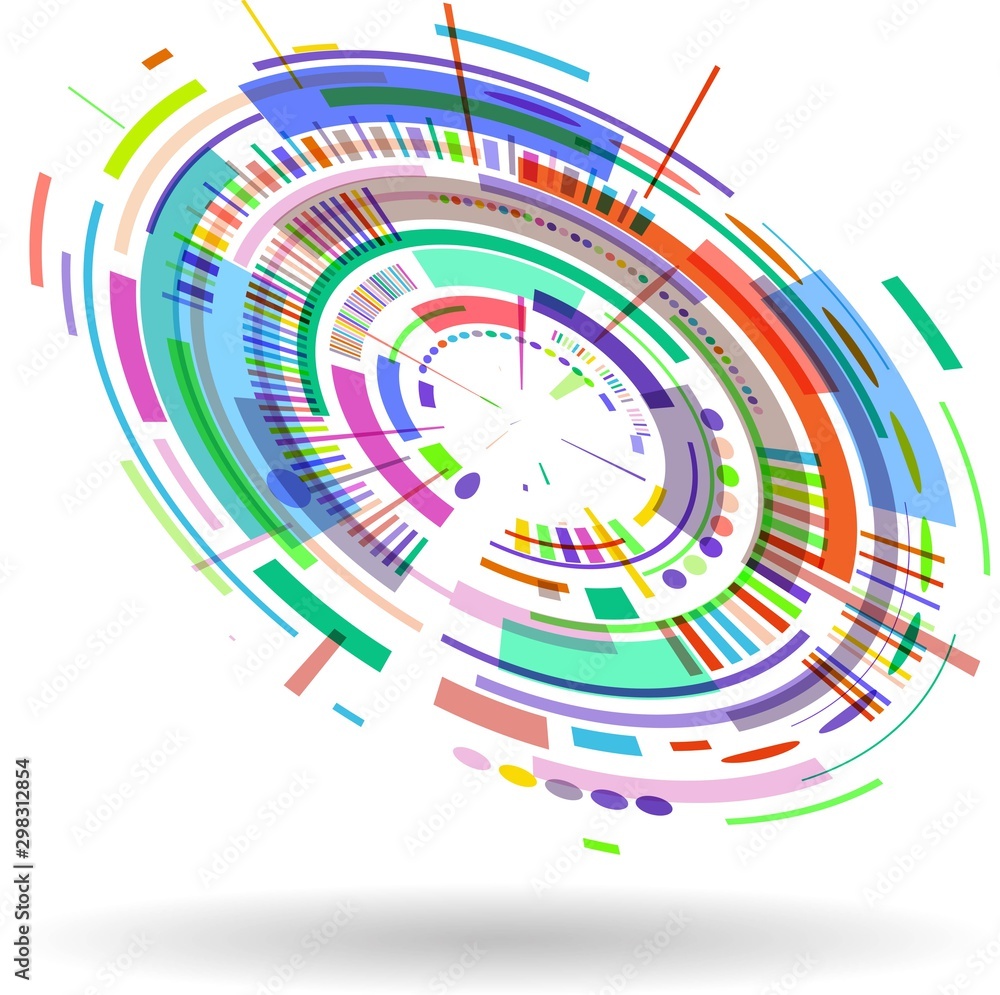 abstract background with circles abstract background with circles