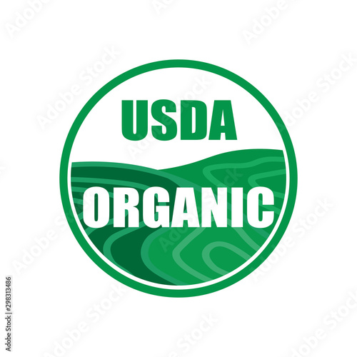 USDA organic shield sign