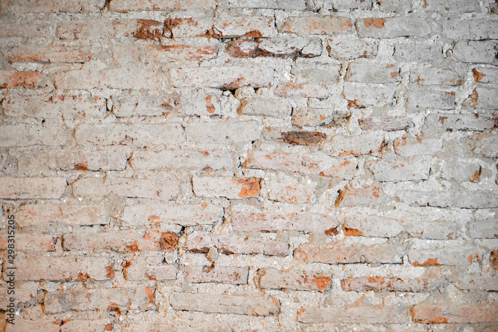 Fototapeta premium Tecture of Vintage Brick Wall, Pattern, Background