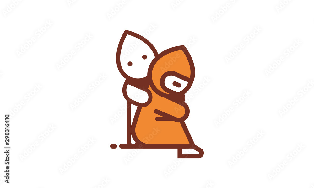 Fototapeta premium Supportive pal