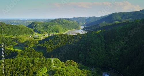 Japan,Japanese,Fukushima,Iwaki,Nakoso,Ueda,Yamada,Yotsudoki,dam,drone,sky,landscape,mountain,Pacificocean,nature