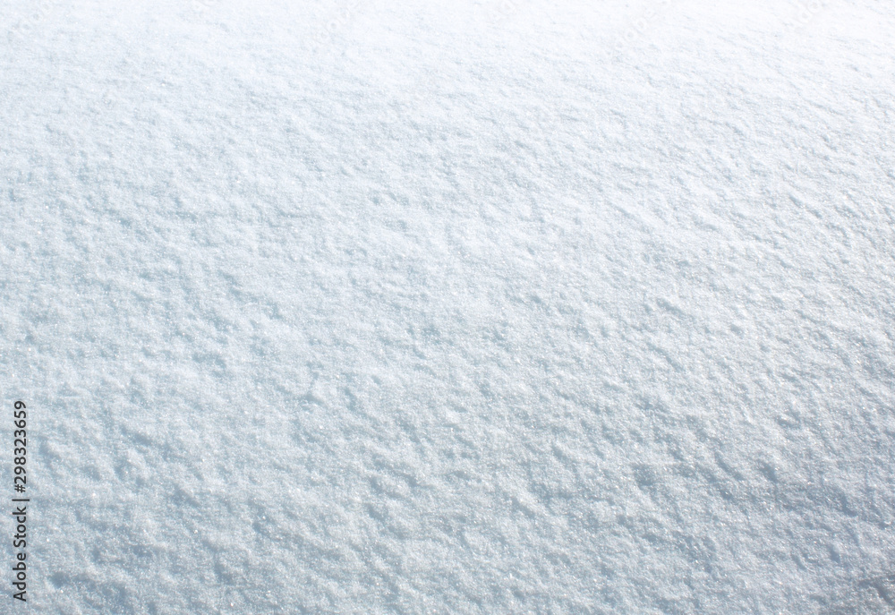 beautiful texture of the snow for winter background