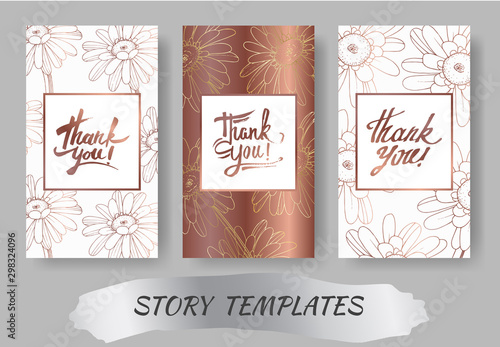 Vector Gerbera floral botanical flower. Black and white engraved ink art. Wedding background card.