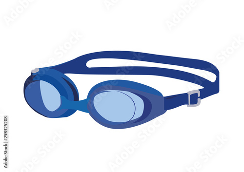 Swimming glasses realistic vector illustration isolated Free Download Swimming glasses realistic vector illustration isolated - GFXLoad