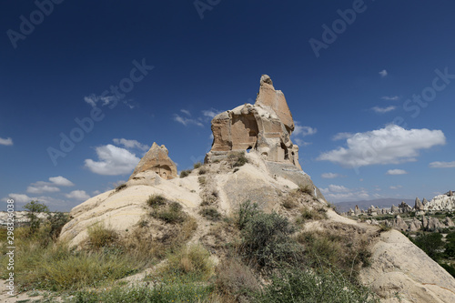 Rock Formations in Swords Valley, Cappadocia, Nevsehir, Turkey © EvrenKalinbacak