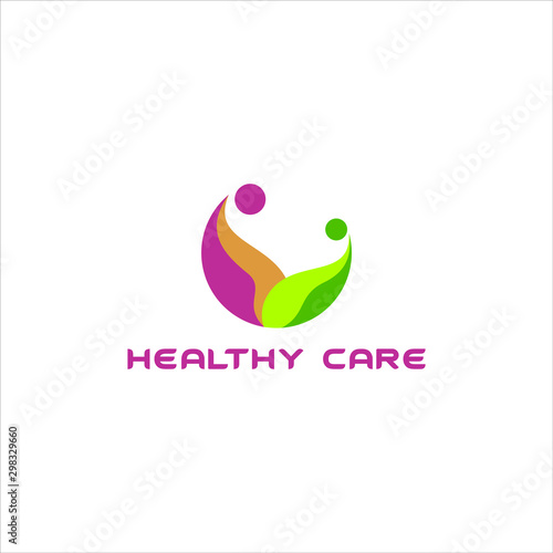 modern logo for healthy care