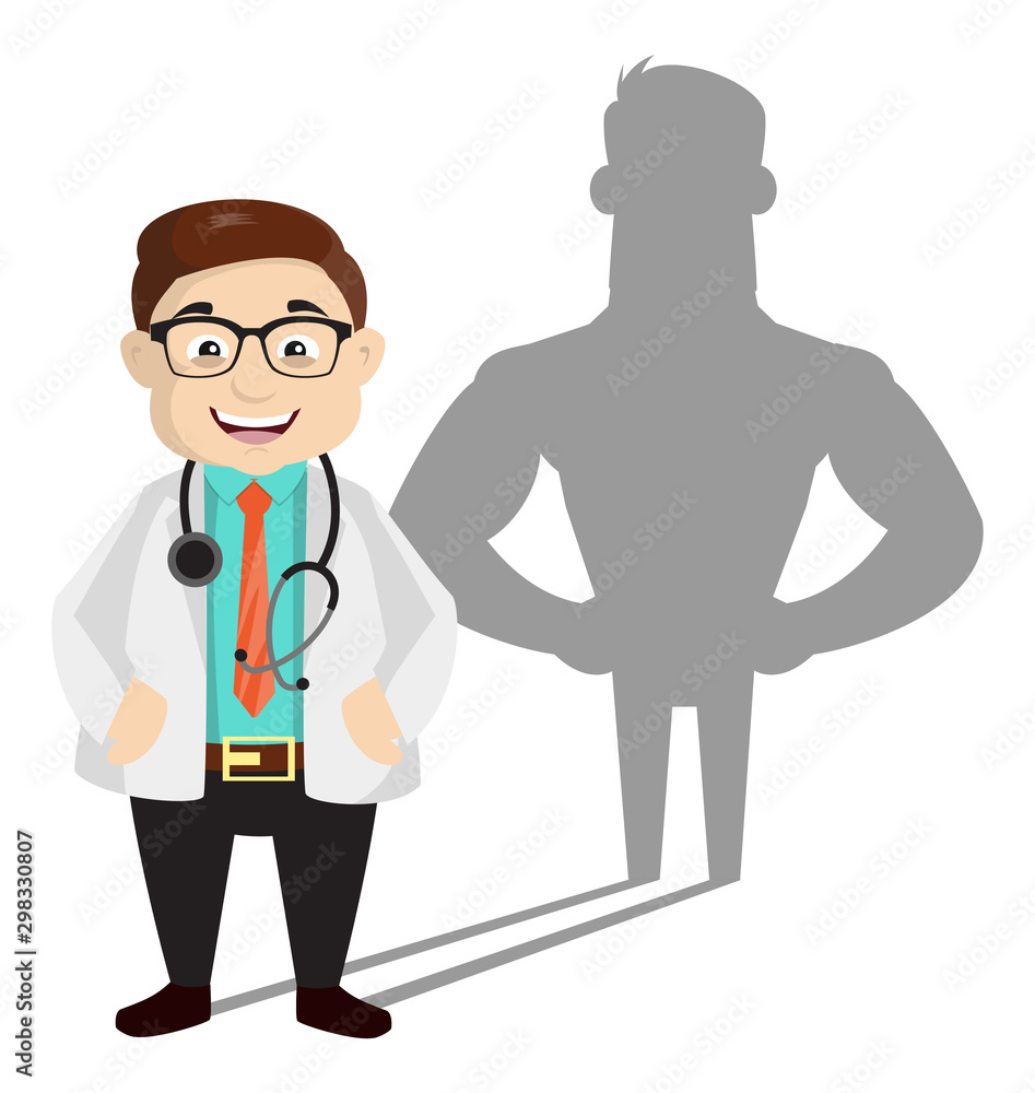 Dermatologist Doctor - Standing in Positive Attitude Dermatologist Doctor - Standing in Positive Attitude
