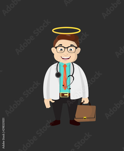 Dermatologist Doctor - Standing and Smiling