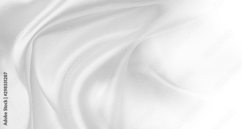 White silk fabric lines White silk fabric lines