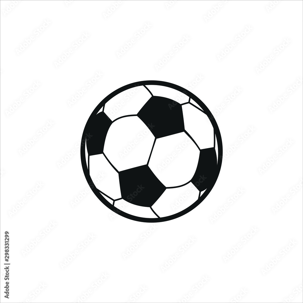 soccer ball, modern football vector soccer ball, modern football vector