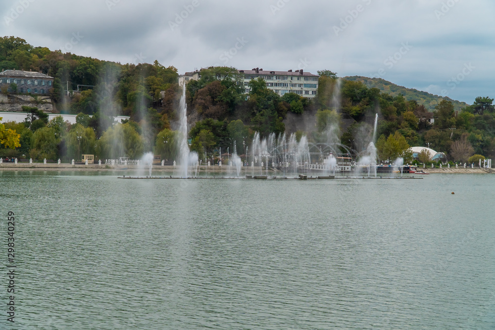 Lake Abrau and its attractions in the vicinity of Novorossiysk.