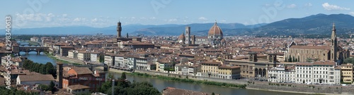 Panoramic of Florencia, capital of Tuscany