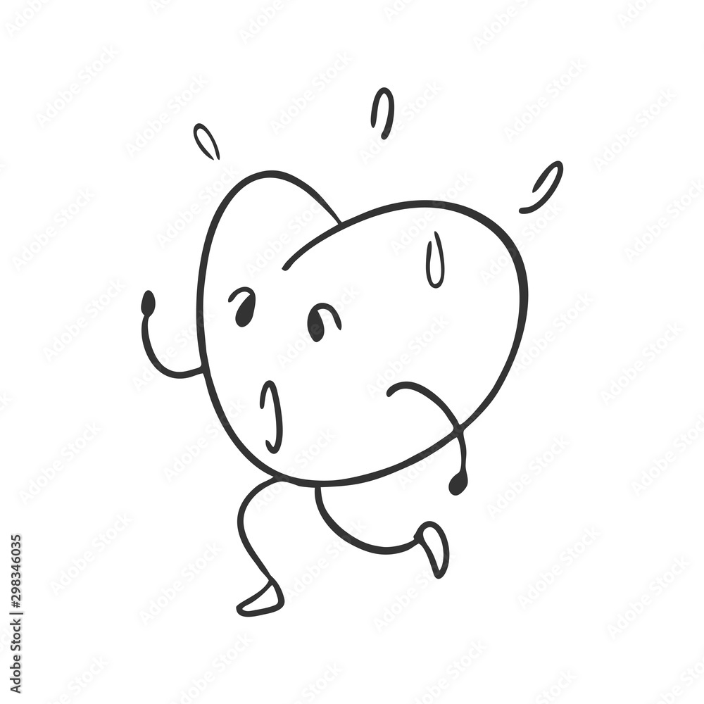 funny heart running funny heart running