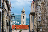 stare miasto Dubrownik, Chorwacja, wieża