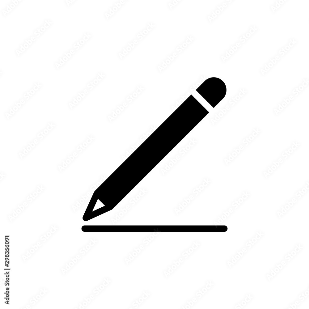 Pen Icon Vector Illustration Isolated Pen Icon Vector Illustration Isolated