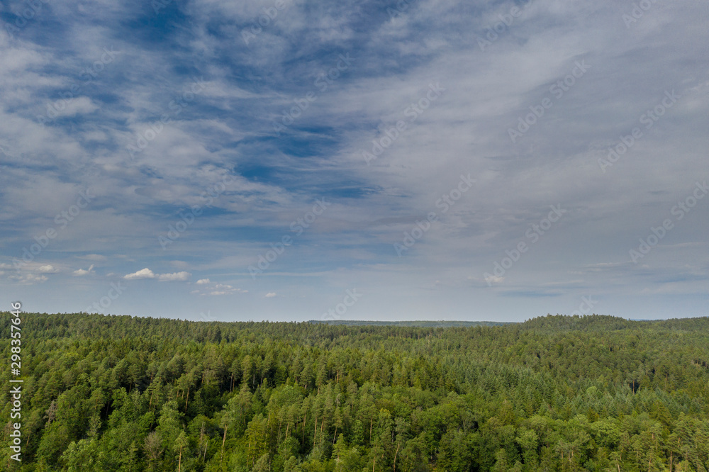Feld - Wald - Wiesen - Luftaufnahme