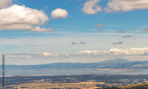 View Palo Alto and the San Francisco Bay including the Dumbarton Bridge, Stanford University, and the mountains of the East Bay. © stellamc