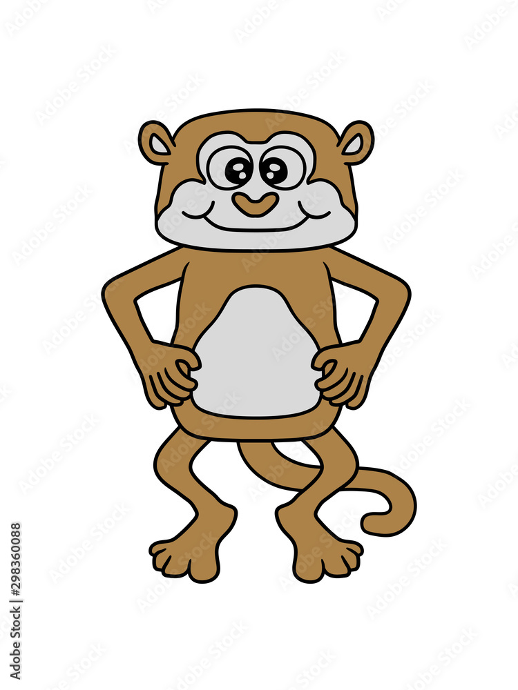affe süß niedlich schimpanse lustig klein kind baby gorilla clipart