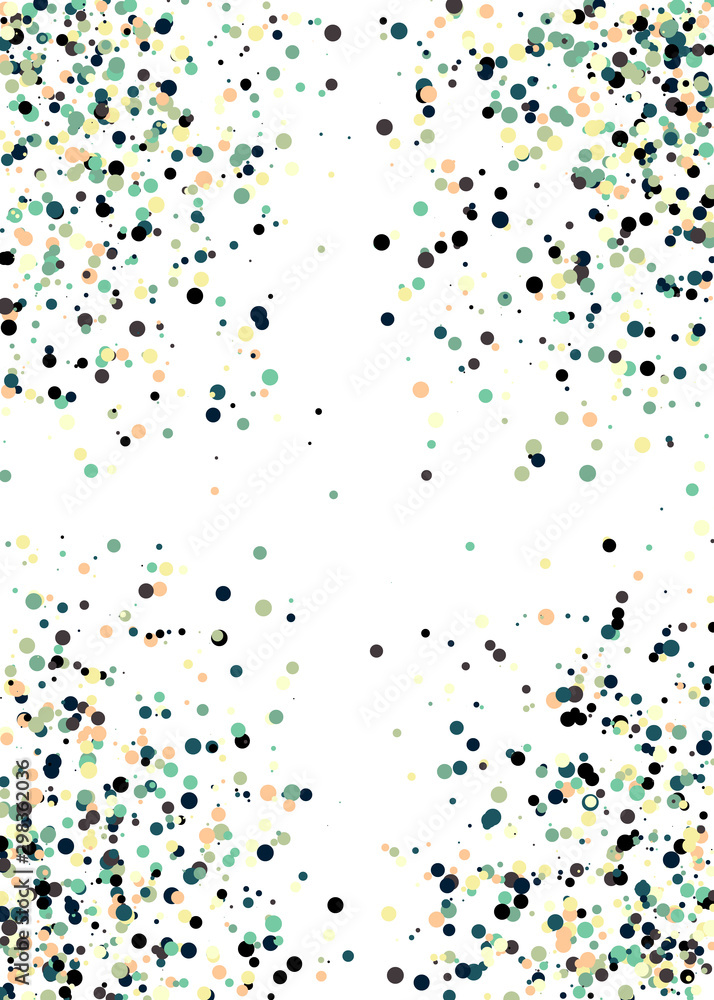 Fototapeta premium Colorful Universe Distribution Computational Generative Art background illustration