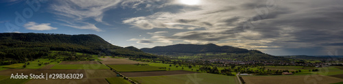 Agrarlandschaft - Luftbild © EinBlick