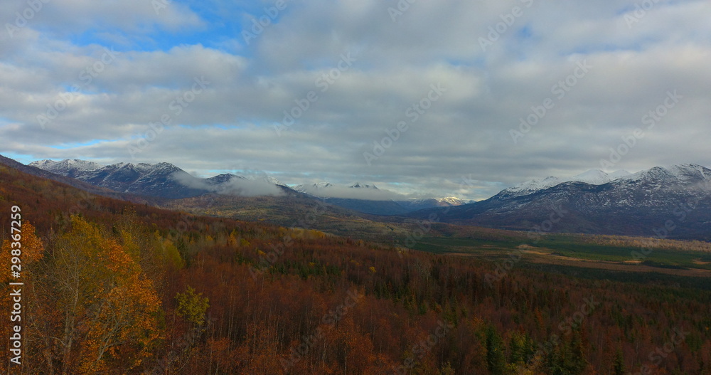 Fall in the Alaskan wilderness