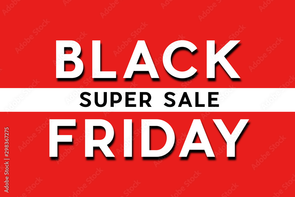 Black Friday Sale Illustration Black Friday Sale Illustration