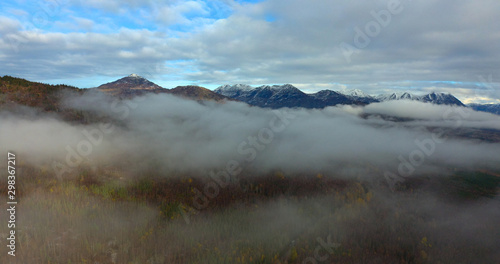 Fall in the Alaskan wilderness