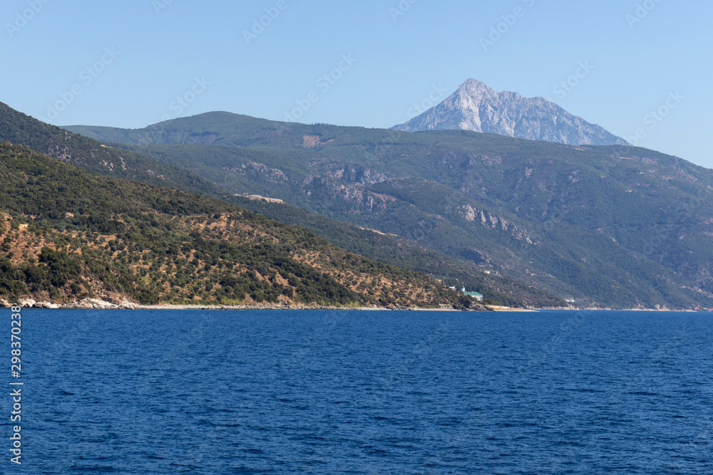 Mount Athos in Autonomous Monastic State of the Holy Mountain