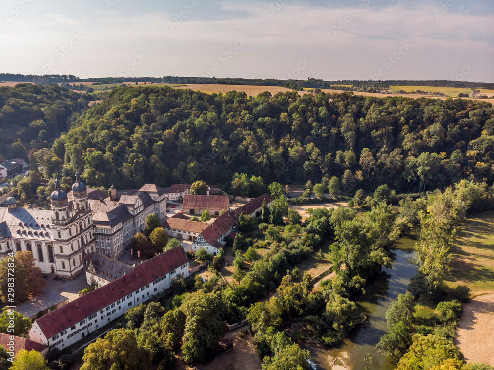 Kloster Schöntal - Jagsttal - Luftbild