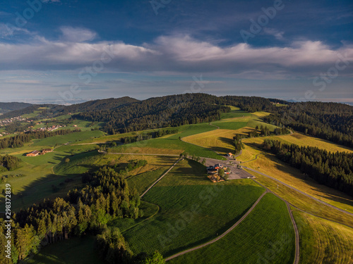 Morgenstimmung in den Schweizer Alpen