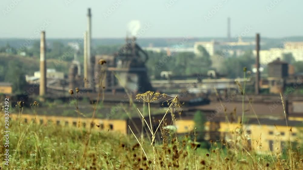 Alapaevsky Metallurgical Plant pollutes environment of small city of