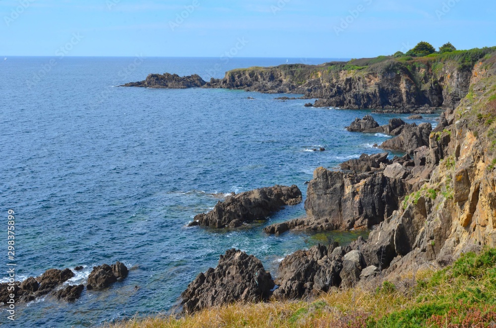 Entre Pouldu et Doelan Finistère, Brittany, France