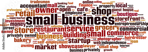 Small business word cloud