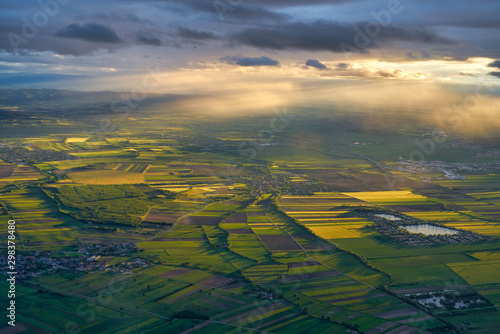 Scenic aerial landscape © Heorshe