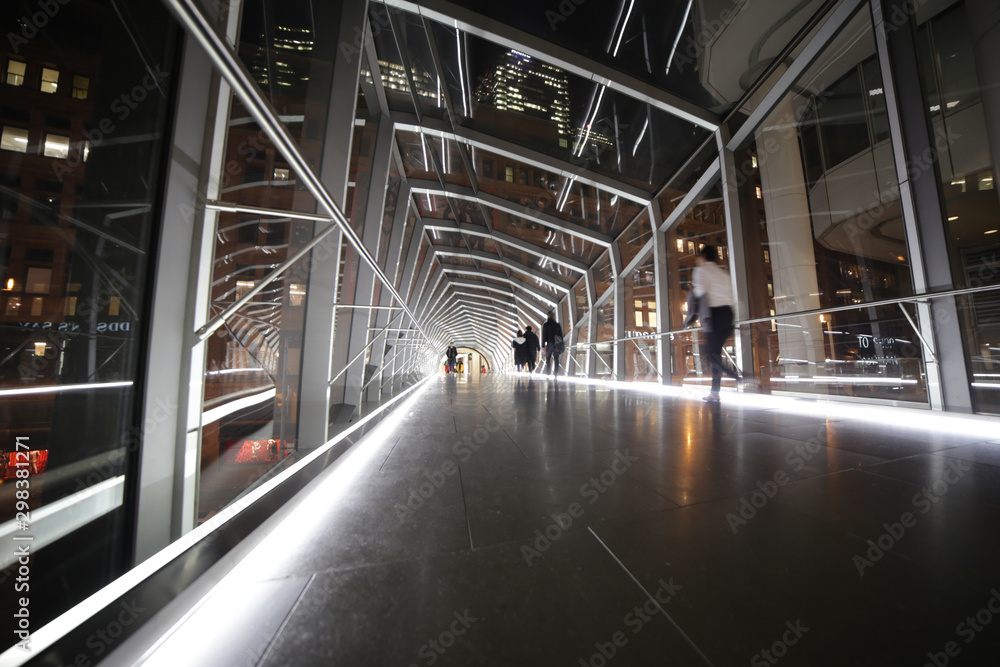 Obraz premium cool modern architecture 