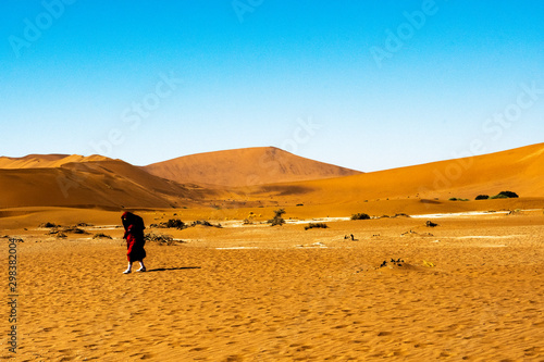 D  sert de Sossusvlei en Namibie  Afrique