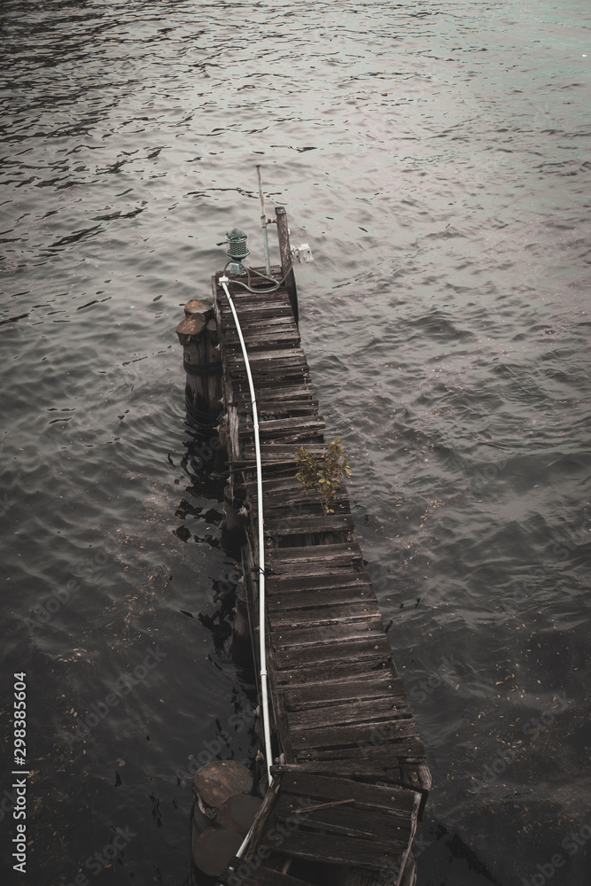 pier on the lake