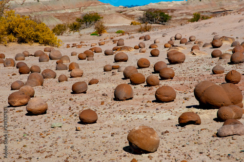 Stone Balls - Ischigualasto Provincial Park - Argentina photo