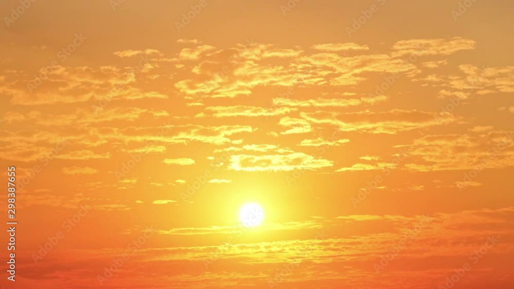 Beautiful sunset in evening time, 4K Time lapse, beautiful sky with clouds background. Sunset sky clouds, zoom in footage. Beautiful sunset in evening time, 4K Time lapse, beautiful sky with clouds background. Sunset sky clouds, zoom in footage.