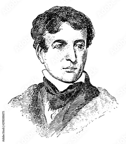 Earl of Durham, vintage illustration