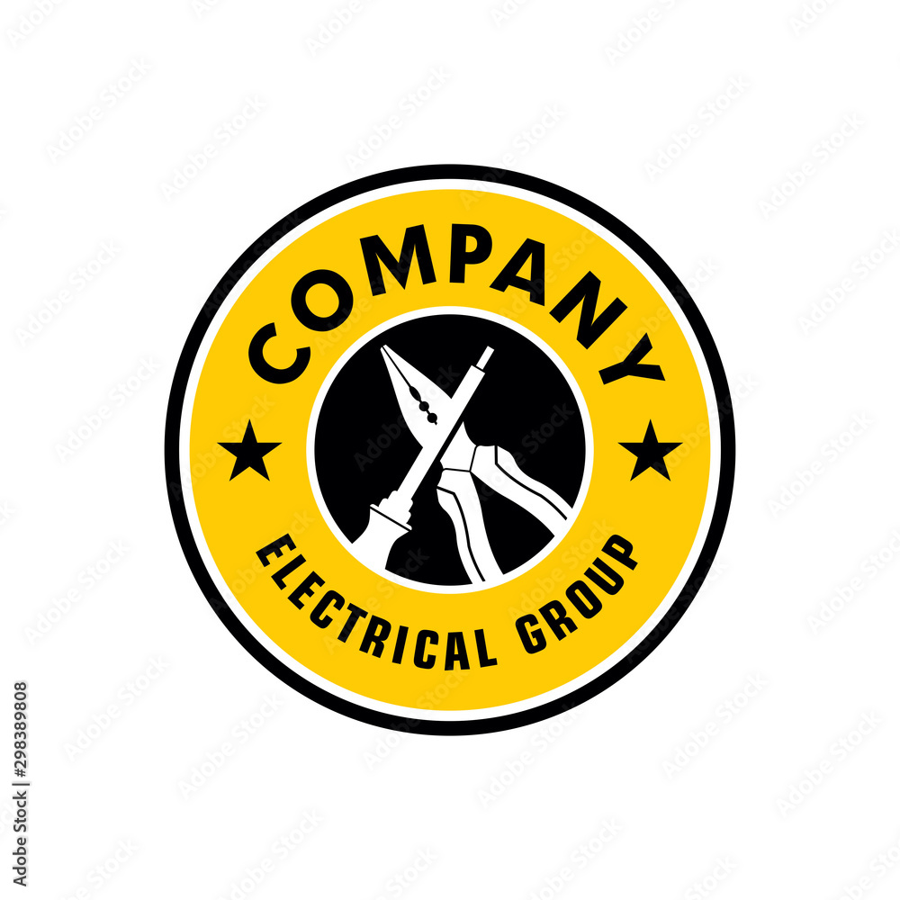 Electrical Logo, Power Logo Stock Vector | Adobe Stock
