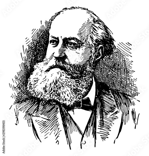 Charles Gounod, vintage illustration