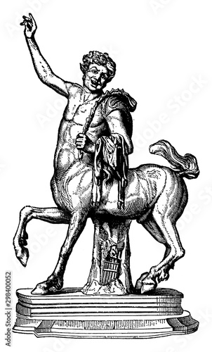 Centaur vintage illustration.
