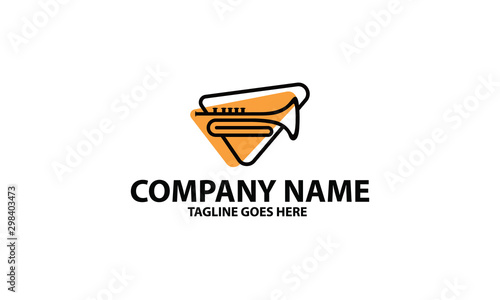Canvas Print play and jazz logo design inspirations