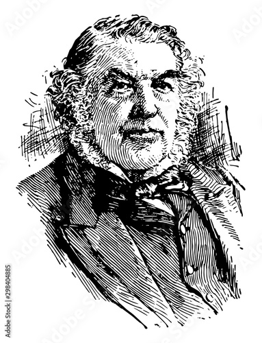 Sir Charles Tupper, vintage illustration