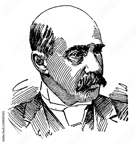 Paul B. Chaillu, vintage illustration