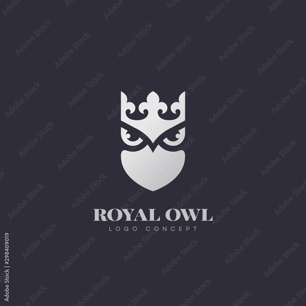 Royal owl logo Royal owl logo