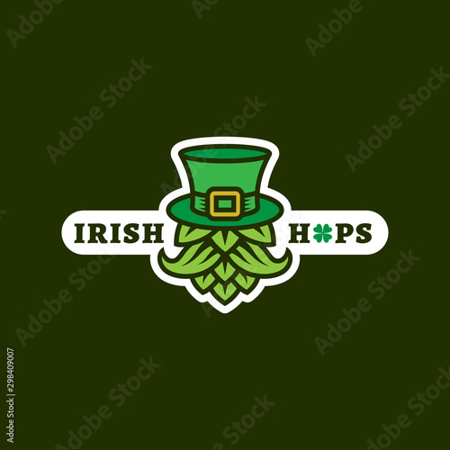 Irish hops logo